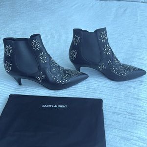 SAINT LAURENT 37 1/2 Booties